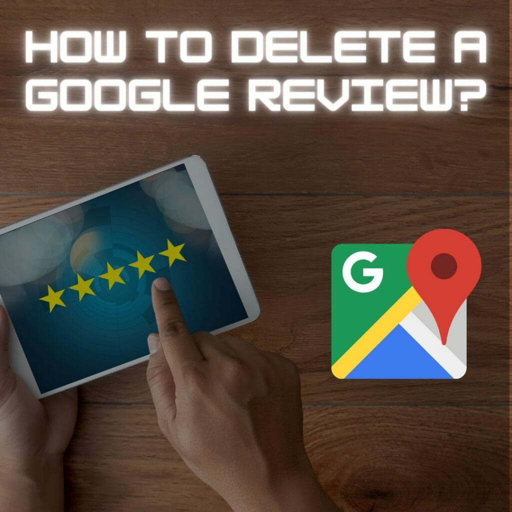 How to delete a google review